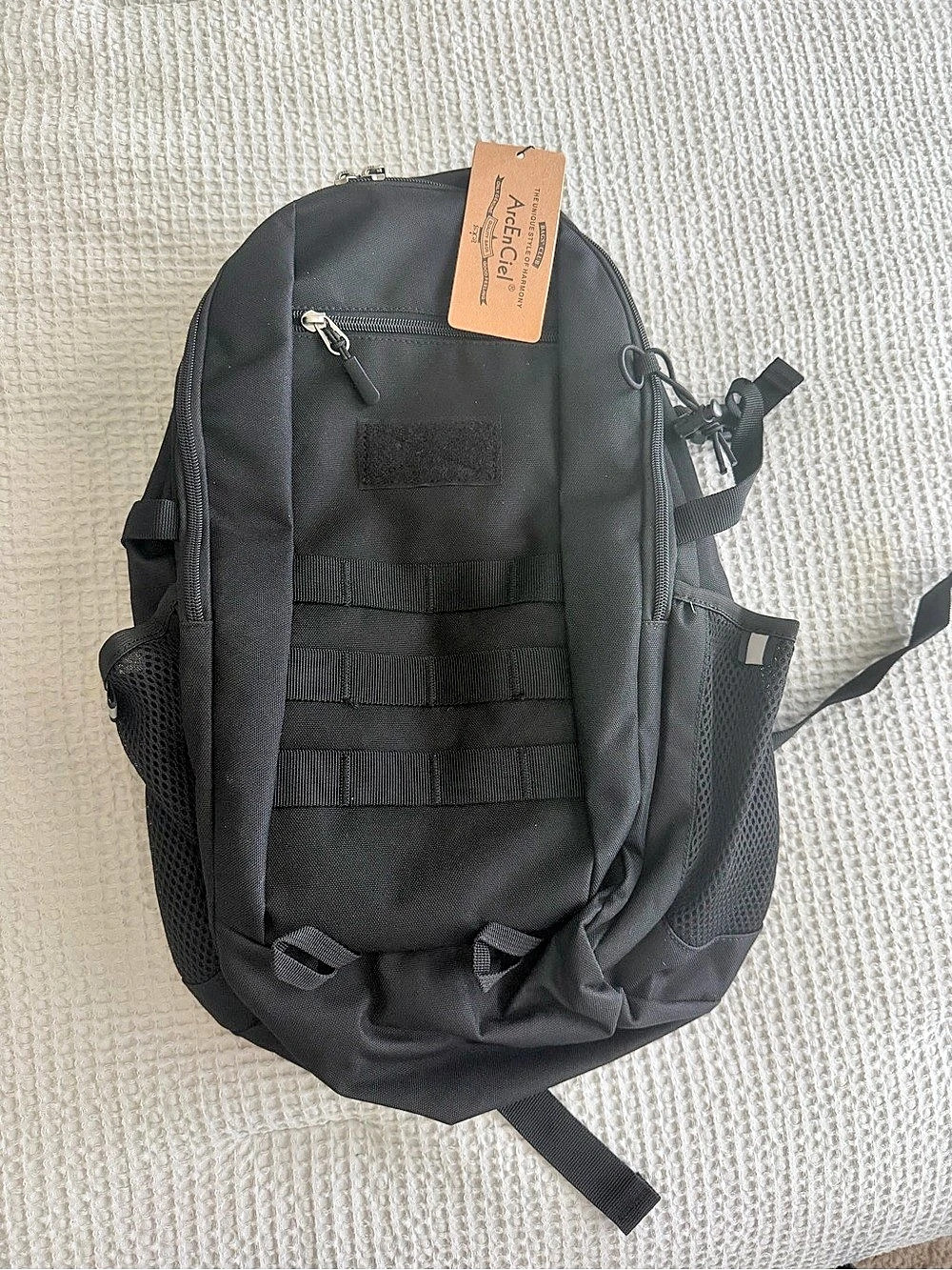 ArcEnCiel 10L/20L Mini X-Small Tactical Backpack MOLLE Daypack Black